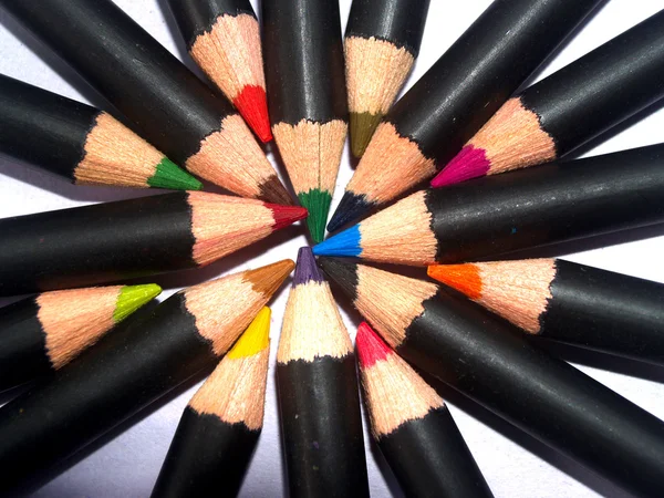 Detaillierter Bleistift isoliert — Stockfoto