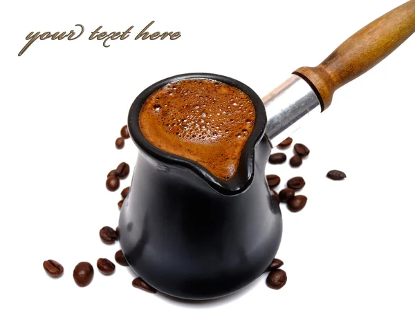 Caffè in un turco — Foto Stock