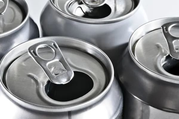 Aluminium Cans for Recycling — Stock Photo, Image