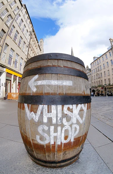 Signo de barril de whisky — Foto de Stock