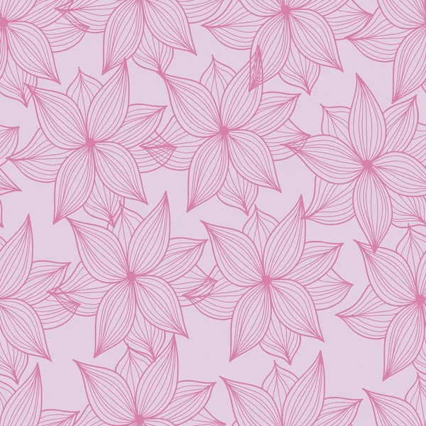 완벽 한 꽃 패턴의 이미지 — 스톡 벡터