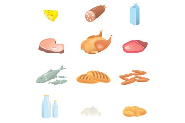 Food set clipart