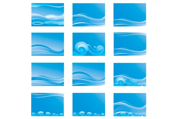 stock vector Backgrounds set