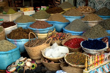 Moroccan spices clipart