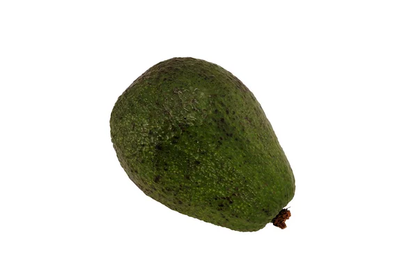 Авокадо Изолирован Белом — стоковое фото