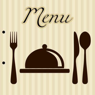 Menu background clipart