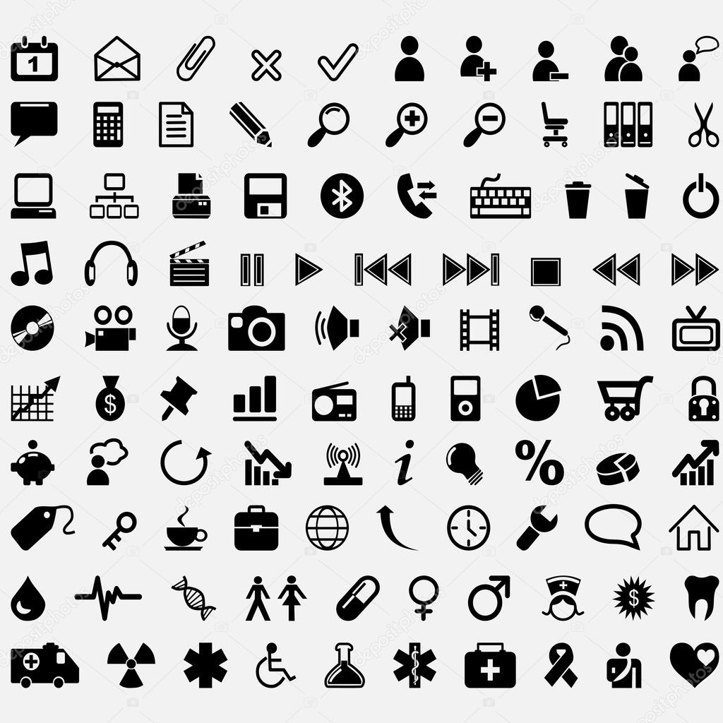 Hundred icons