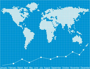 Finance report clipart