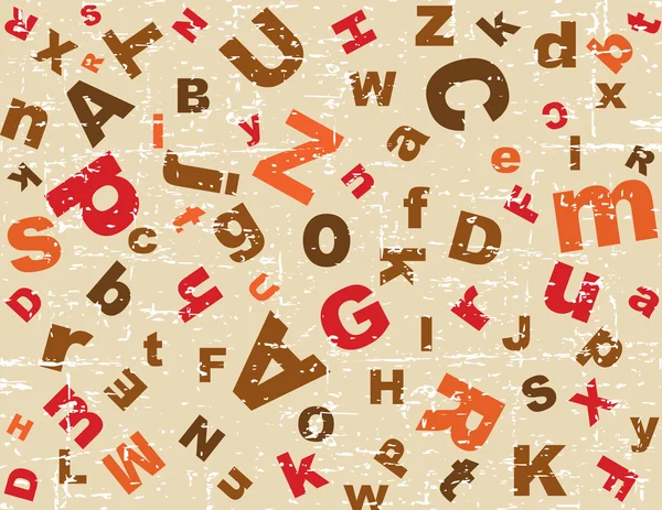 Fondo del alfabeto — Archivo Imágenes Vectoriales