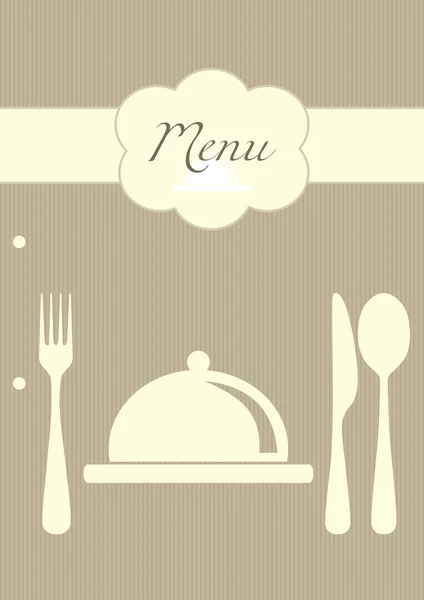 Vektor. pozadí menu restaurace — Stockový vektor