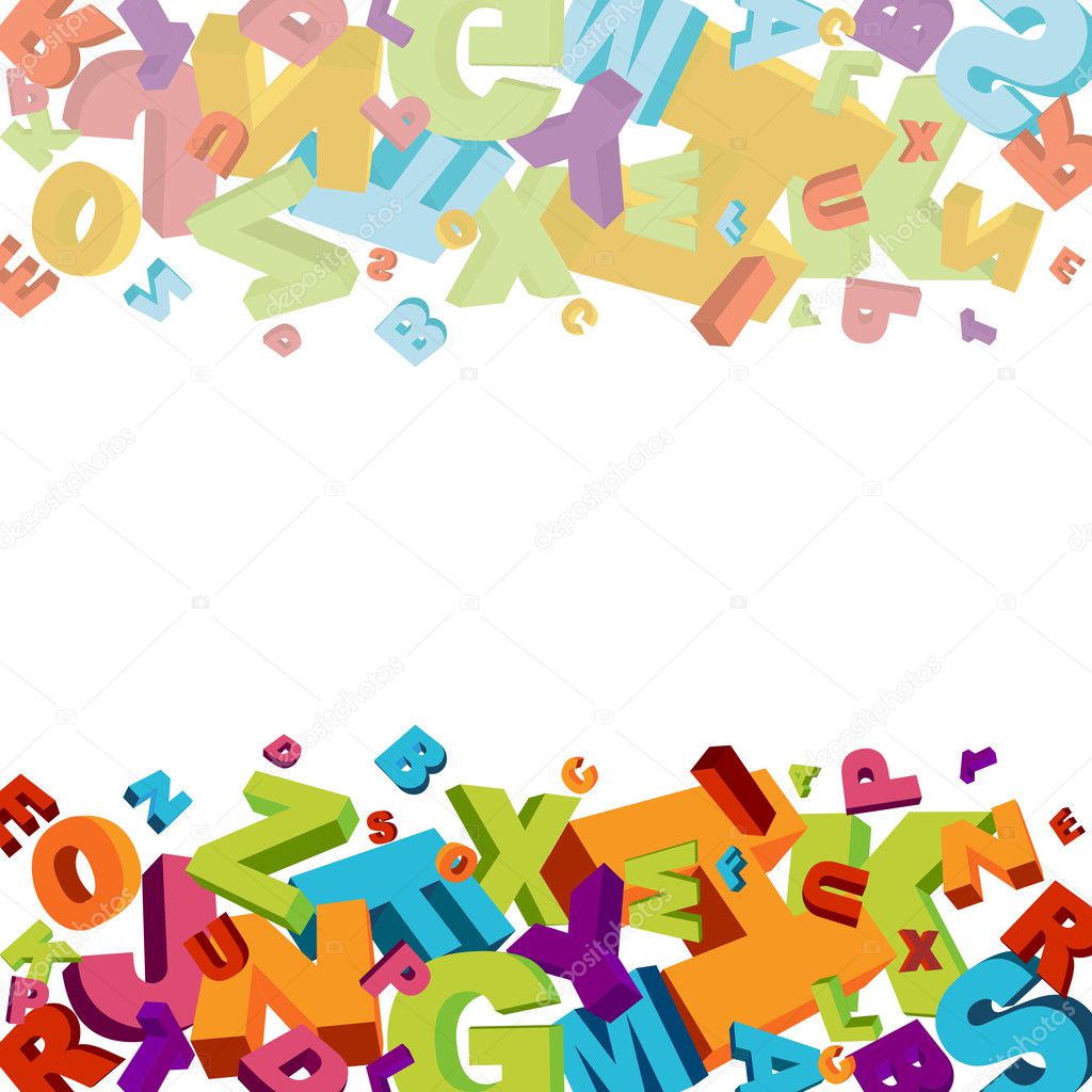 Abstract vector numbers background