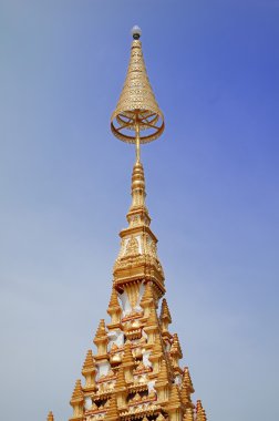 Tayland pagoda üst.