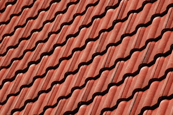 Красная крыша . — стоковое фото
