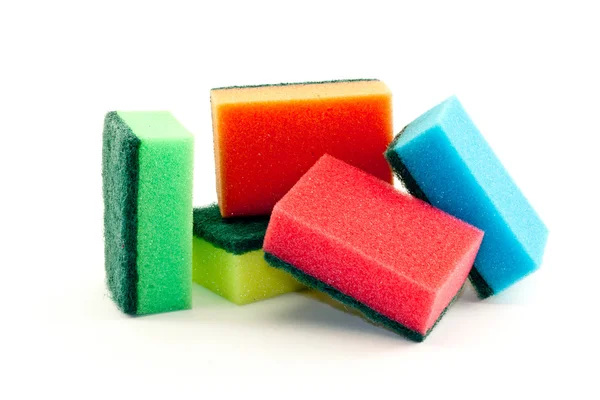 Sponges for washing dishes — Stock Photo, Image