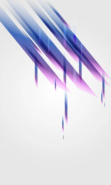Fond vectoriel abstrait avec cristaux bleus — Image vectorielle