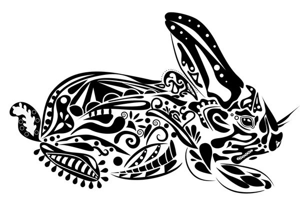 Новий рік кролика — стоковий вектор