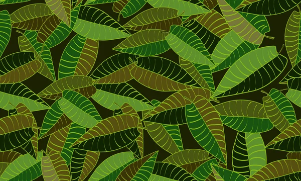 Textura de las hojas — Vector de stock