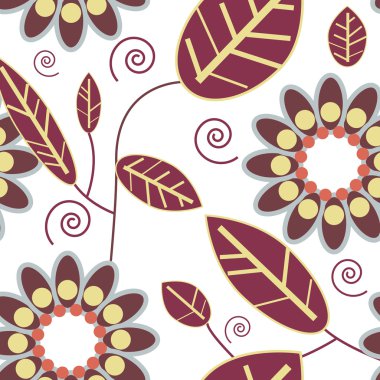 Beautiful floral texture clipart