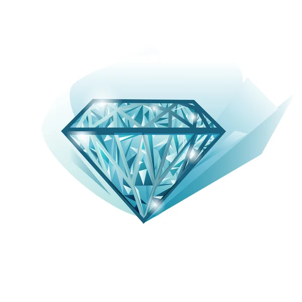 Nahtlose Vektortextur Mit Diamanten Auf Dunklem Hintergrund — Stockvektor