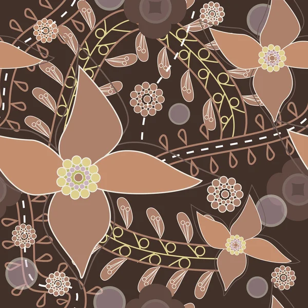 美丽的花卉纹理 — 图库矢量图片