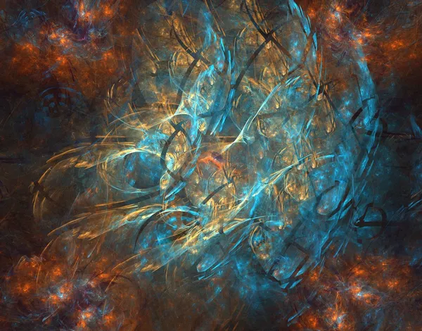 Nebulosa Azul — Fotografia de Stock