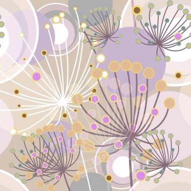 Beautiful floral texture clipart