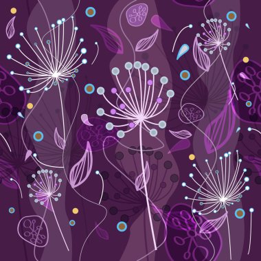 Beautiful floral texture clipart