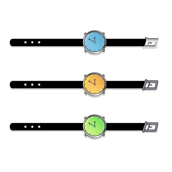 stock vector Wrist watch