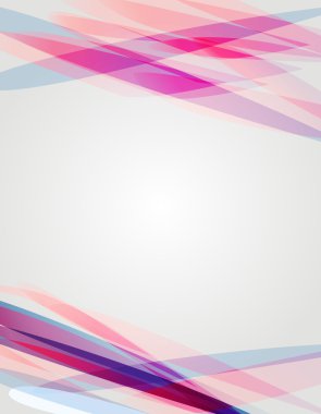 Abstract background with bright shapes clipart