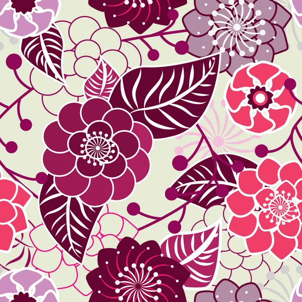Krásné květiny textura — Stockový vektor