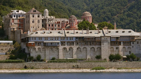 stock image Athos's monastery