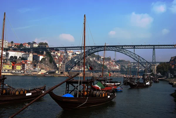 Rabelo in Douro Stockfoto
