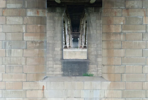 stock image Column of bridge