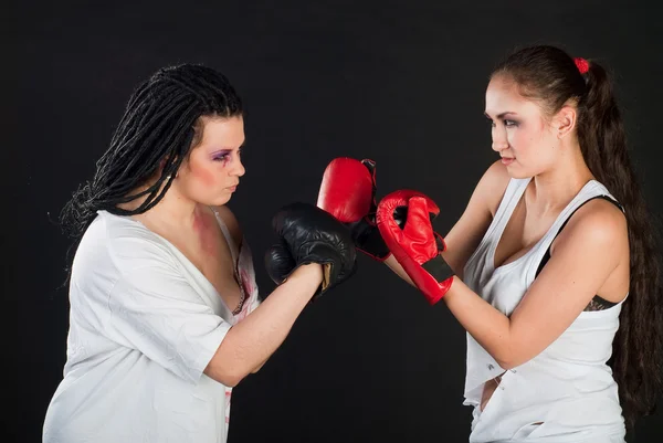 女子ボクシング — ストック写真