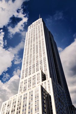 Empire State Building in New York City clipart