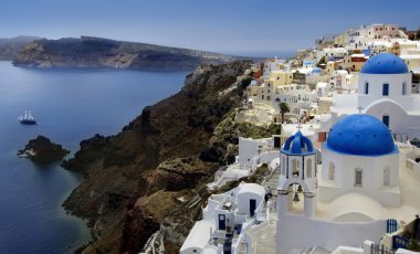 Santorini.