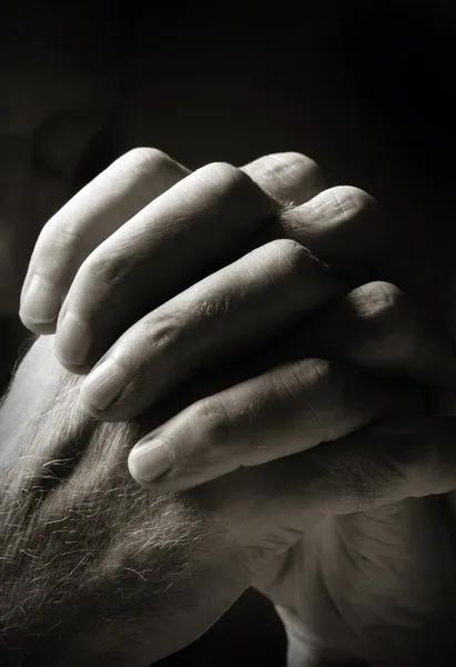 기도하는 사람 — 스톡 사진