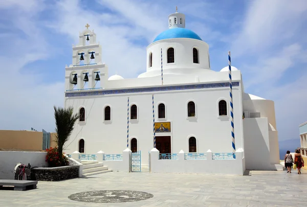 Oia, santorini, Yunanistan Kilisesi — Stok fotoğraf