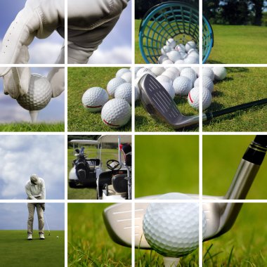Golf concept clipart