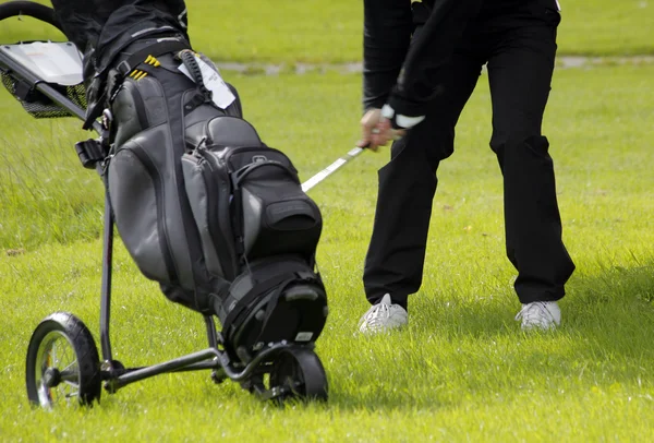 Mandlig golfspiller - Stock-foto