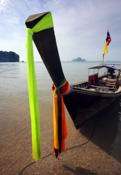 Σκάφος με μακριά ουρά στην Ταϊλάνδη — Φωτογραφία Αρχείου