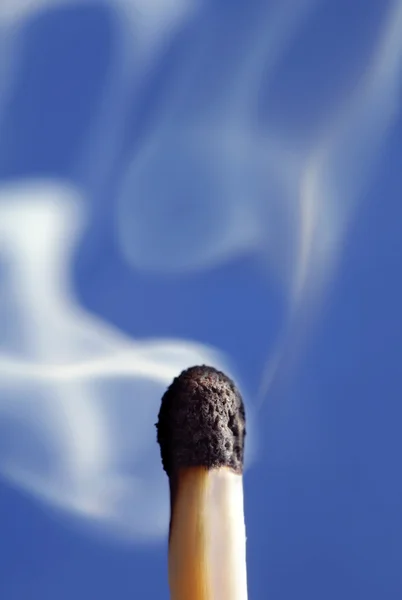 Smoking Match — Stock Photo, Image