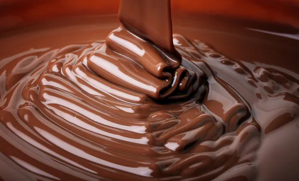 Flux de chocolat — Photo