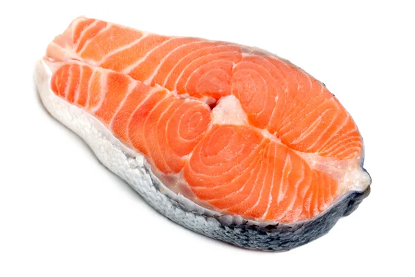 Close up foto de salmão fresco — Fotografia de Stock
