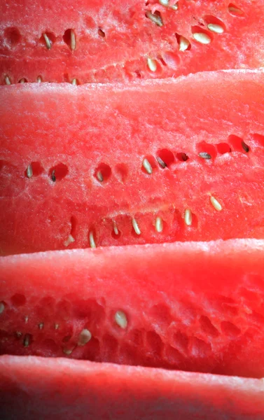 Detail fotografie z vodního melounu — Stock fotografie