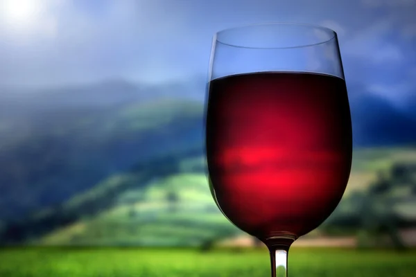 Wein im Freien — Stockfoto
