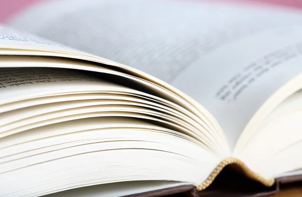 Close up photo of Open book — Stock Photo, Image