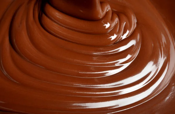 Шоколадный поток — стоковое фото