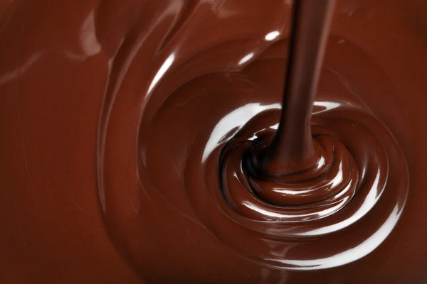 Čokoládové tok — Stock fotografie
