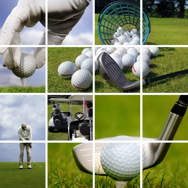 Golf koncept Stockbild